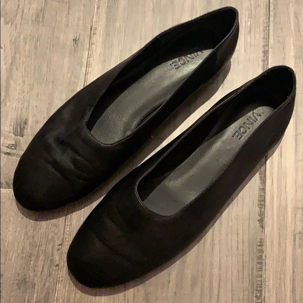 Vince black Maxwell flats - size 8.5